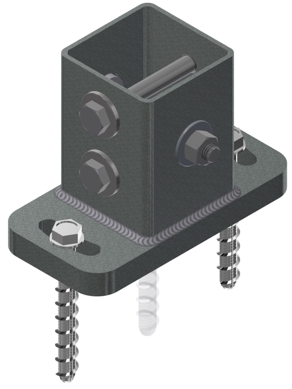 Mounting Bases and HeavyDuty Anchors Xcessories Squared
