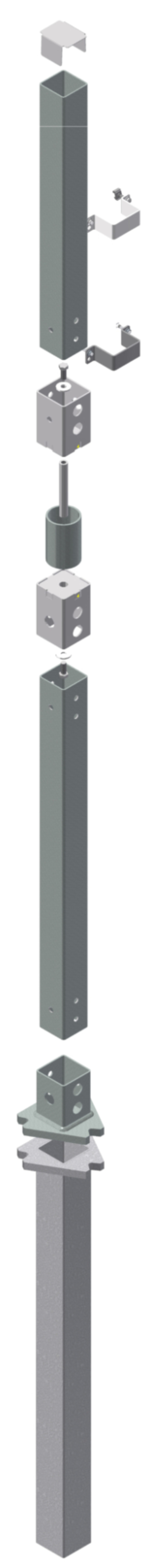 MASSH 400 multi post assembly