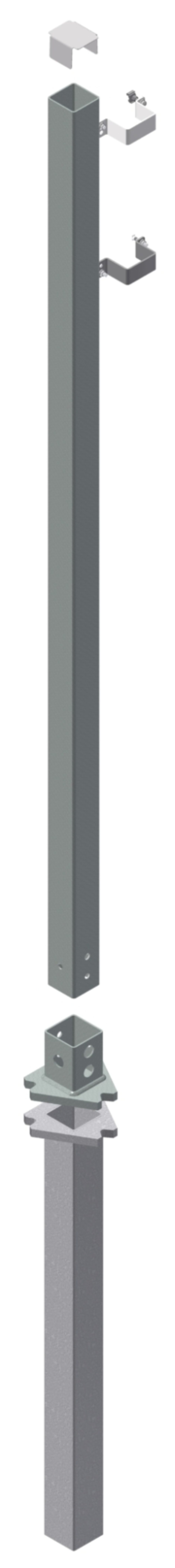 MASSH 400 single post assembly