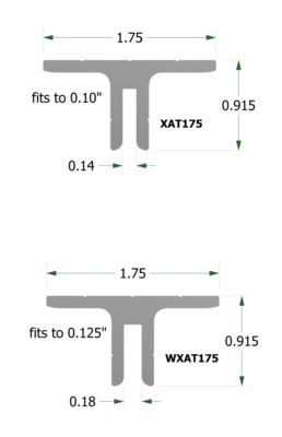 XAT175 and WXAT175 profiles